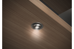 Led focus simple rond 24V 1W noir 